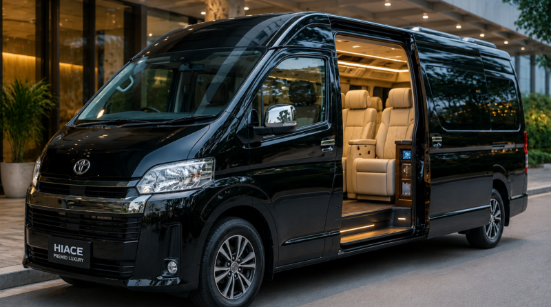 Hiace Premio Luxury: Pilihan Transportasi Premium untuk Perjalanan Nyaman dan Berkelas